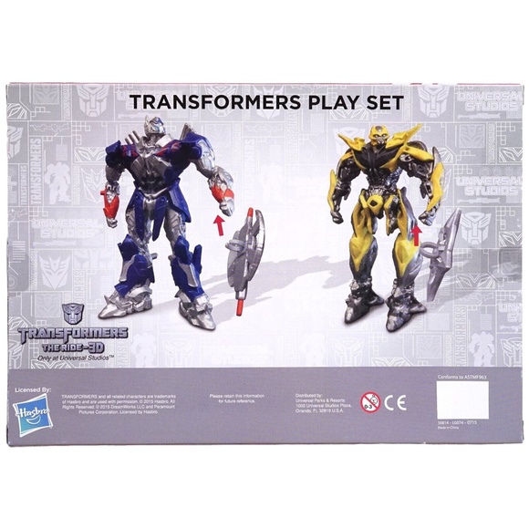 Universal Studios Transformers Figurine Set - Picture 3 of 3